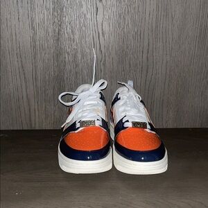 A Bathing Ape Bape sta low 
(Navy white orange)(2019)